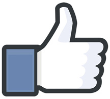 Facebook thumbs up