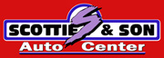 Scottie & Son Auto Center tow truck.